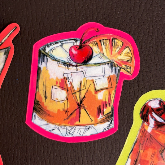 Whiskey Sour Sticker