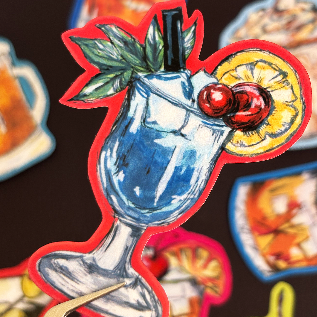Blue Lagoon Sticker