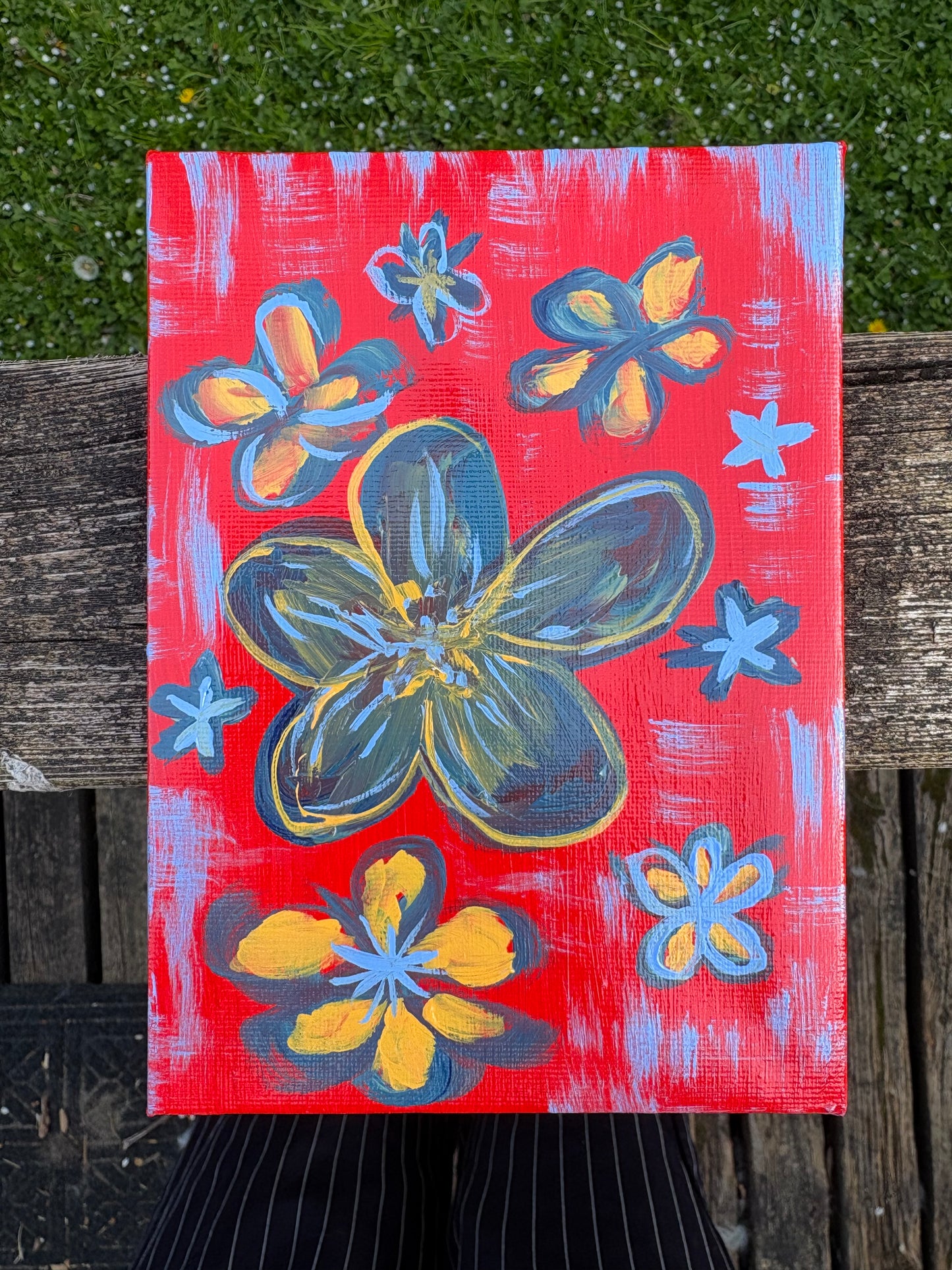 Flowers of the Valley, 5x7 Inch Original