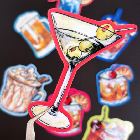 Martini Sticker