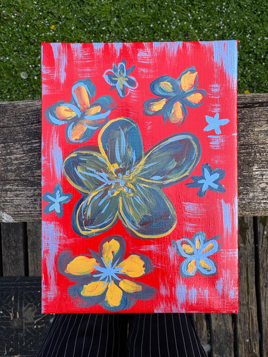 Flowers of the Valley, 5x7 Inch Original