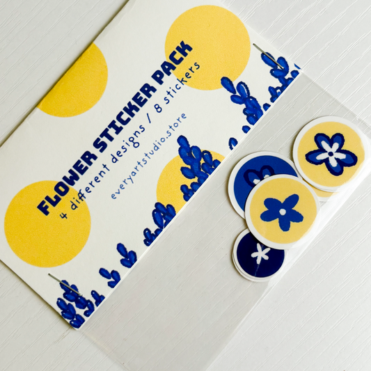 Flower Sticker Pack