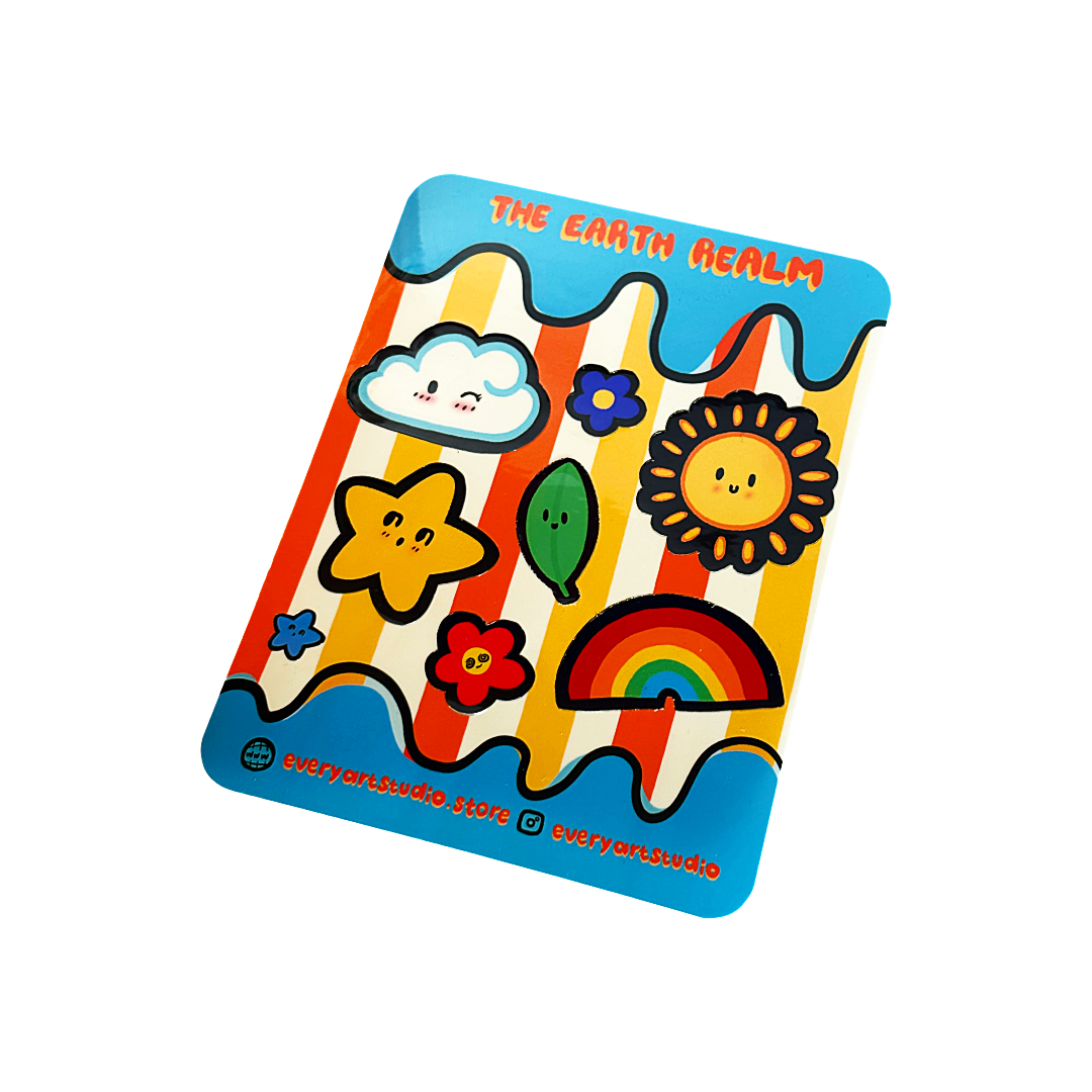 Earth Realm Sticker Sheet