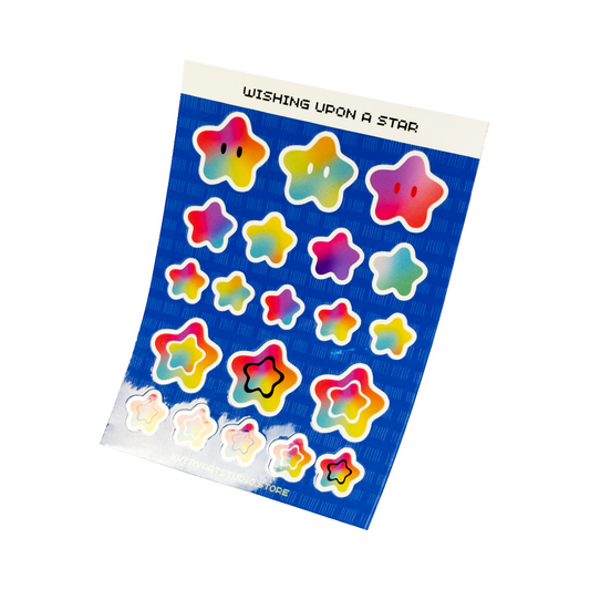 Wishing upon a star - Sticker sheet