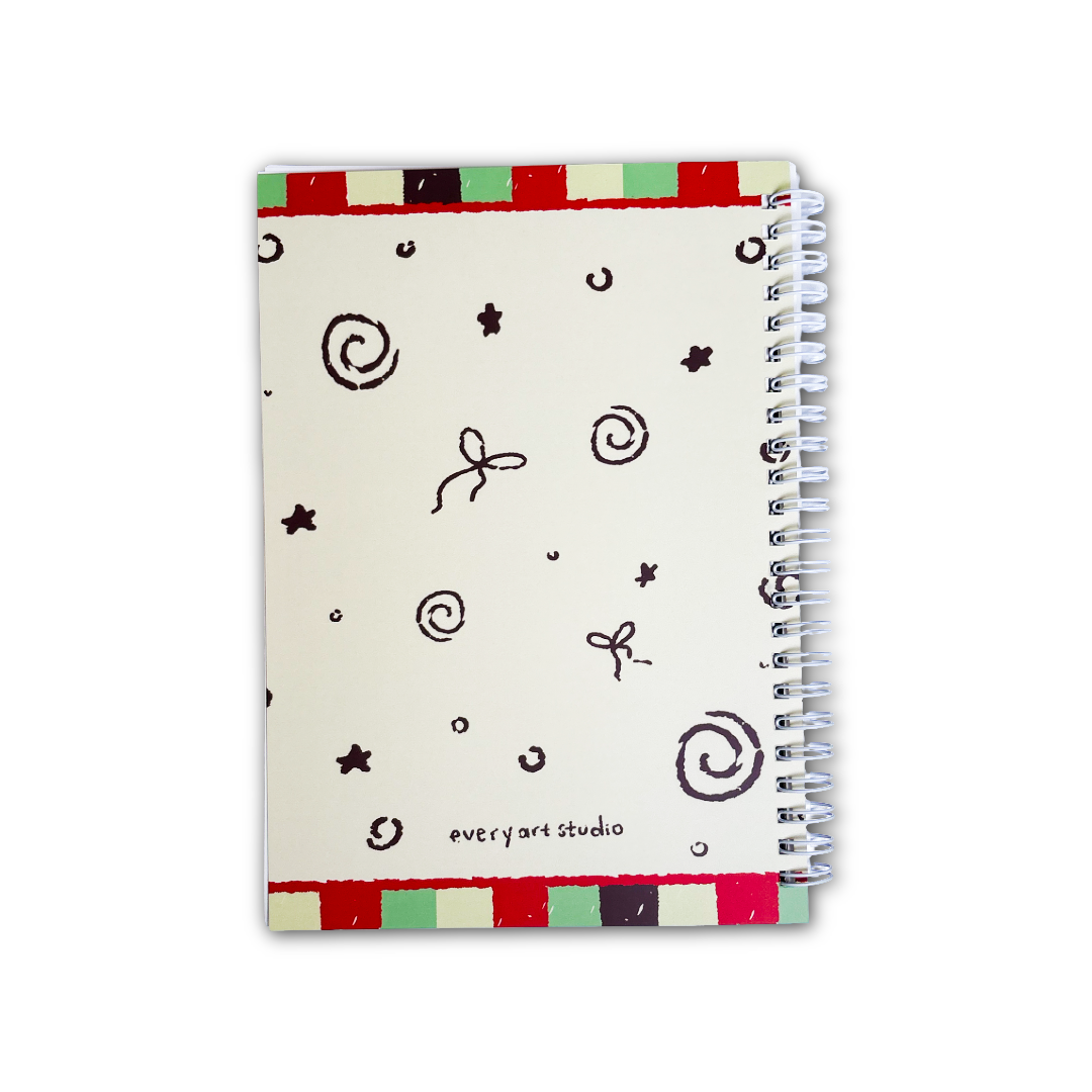Whimsy Apple Reusable Stickerbook
